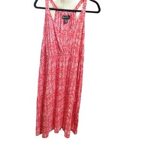 Lane Bryant Woman's Red/White Tank Dress Size 22/24